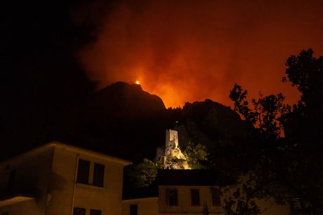 Omiš, Požar, Hrvatska