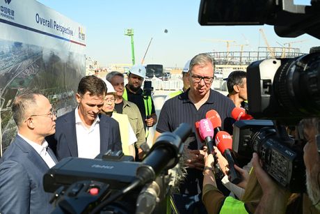 Aleksandar Vučić, Liming, EXPO 2027, Poseta, Radovi