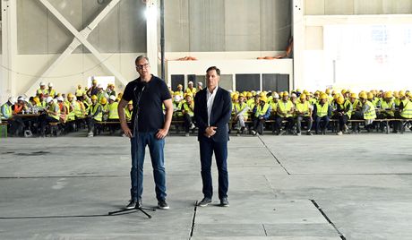 Aleksandar Vučić, Liming, EXPO 2027, Poseta, Radovi