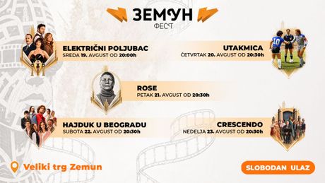Zemun fest filmski program