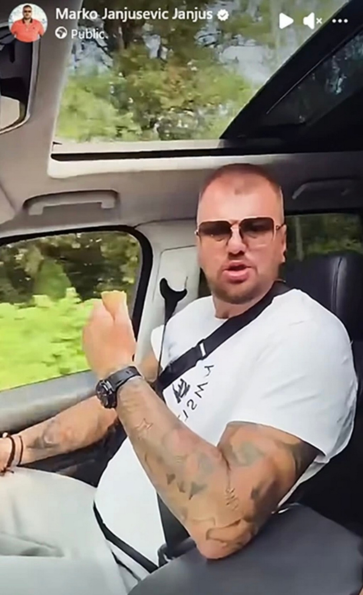 "Odmah pozovite policiju!" Nastao haos na mrežama zbog snimka Janjuševe maloletne ćerke Krune
