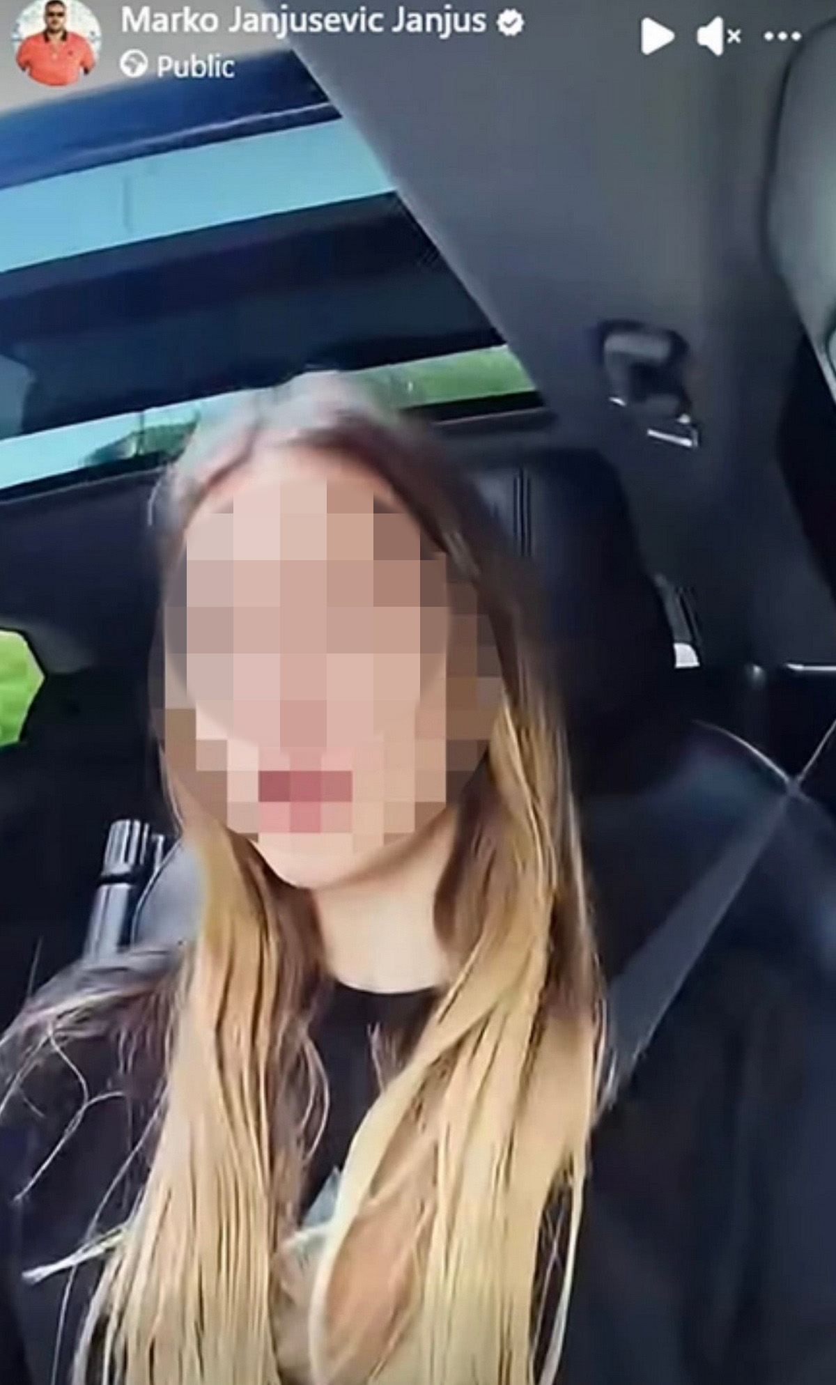 "Odmah pozovite policiju!" Nastao haos na mrežama zbog snimka Janjuševe maloletne ćerke Krune