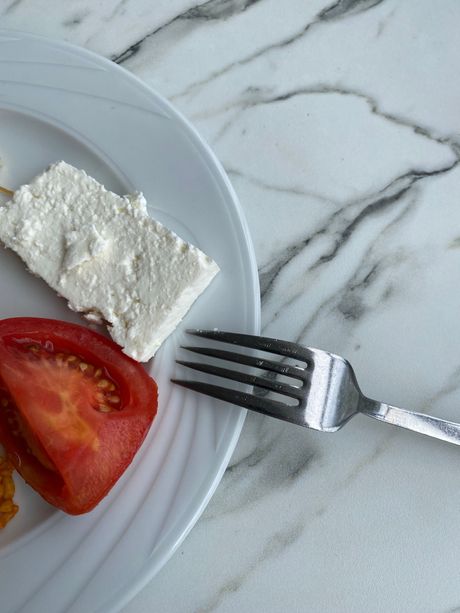 feta, sir, paradajz