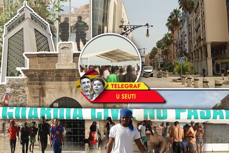 Ovo je poslednja linija odbrane Evrope, Telegraf u Seuti, Seut, Seuta, Španija, Migranti, Maroko