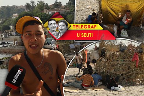 Telegraf u Seuti, Seut, Seuta, Španija, Migranti, Maroko