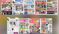 NASLOVNE STRANE SUTRAŠNJIH NOVINA: Prelistavanje štampe za utorak, 18. avgust 2026. godine