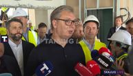VUČIĆ OBIŠAO RADOVE U ZDRAVSTVU U toku obnova GAK Višegradska i izgradnja bolnice Tiršova 2