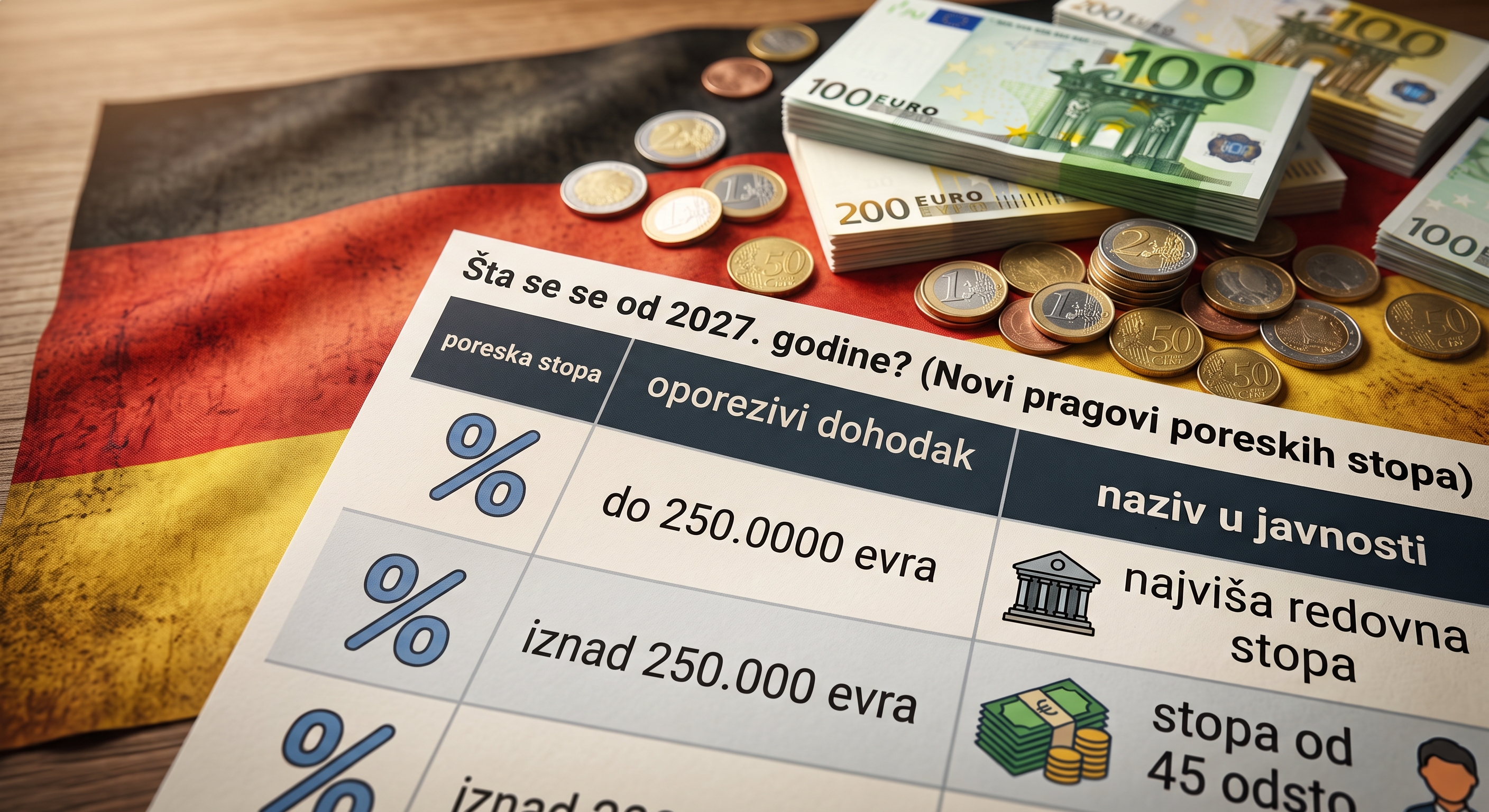 Nemačka uvodi novi porez od 2027. godine: Detalji u tabeli