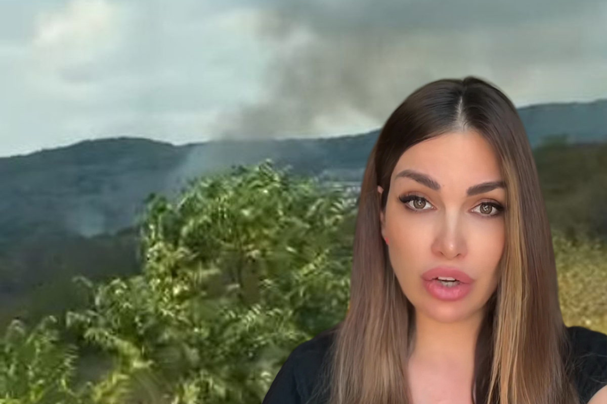 Prvi snimak požara na Vrdniku, širi se ka kući bivše voditeljke: Ona uplašena, traži pomoć