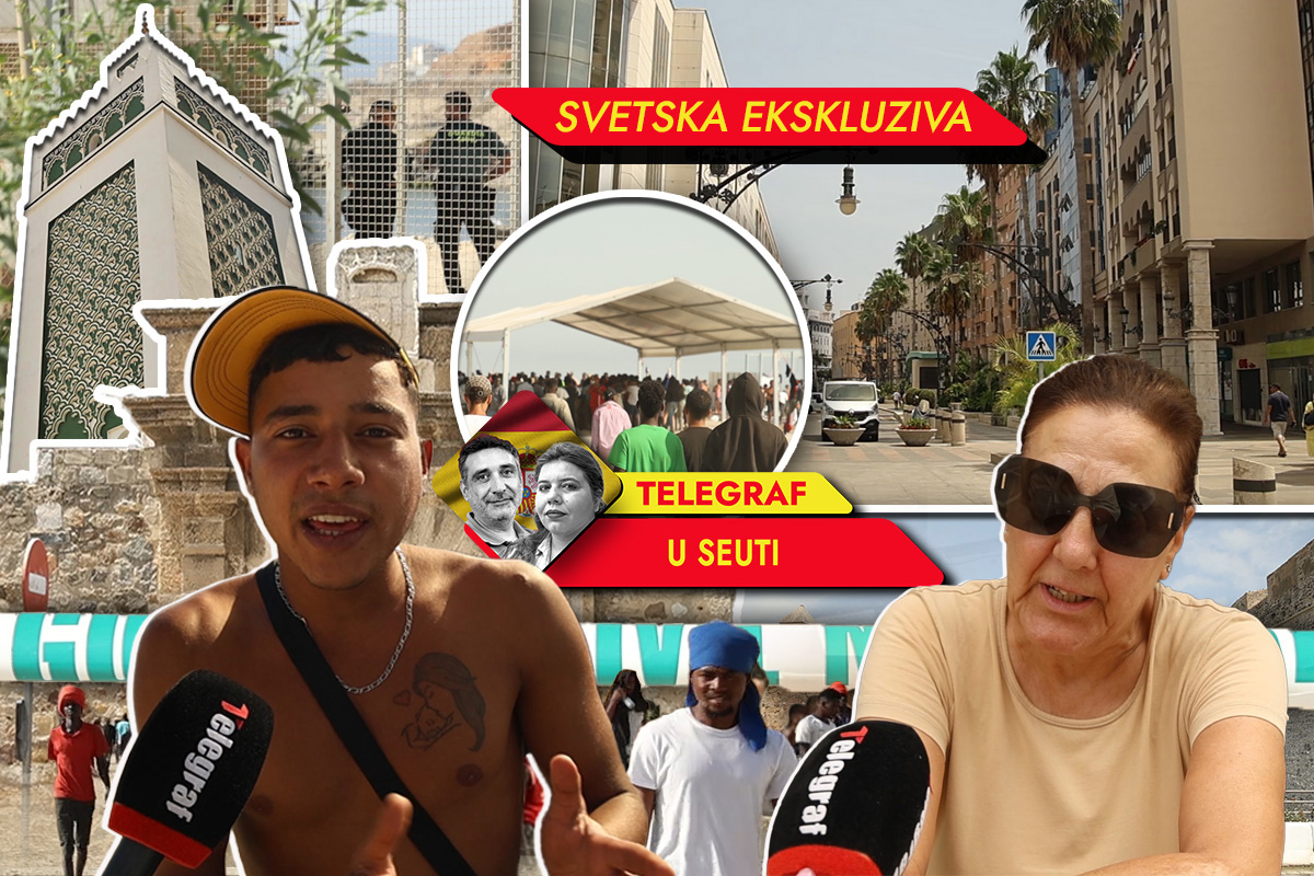 Migrant pojurio novinarku Telegrafa na plaži smrti u Seuti, pa otkrio strašnu istinu: Snimili smo svaku reč