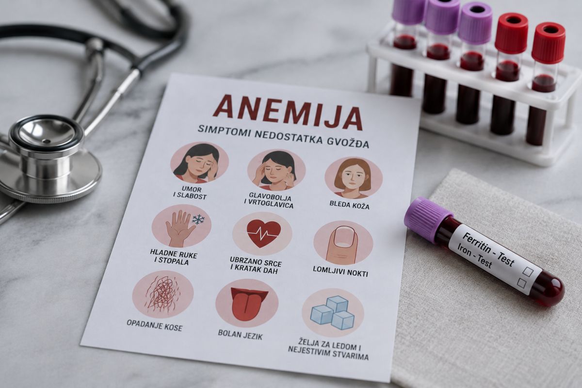 Nedostatak gvožđa ne počinje uvek samo umorom: Telo šalje ove znakove mnogo pre nego što pomislite na anemiju