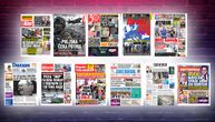 NASLOVNE STRANE SUTRAŠNJIH NOVINA: Prelistavanje štampe za petak, 21. avgust 2026. godine