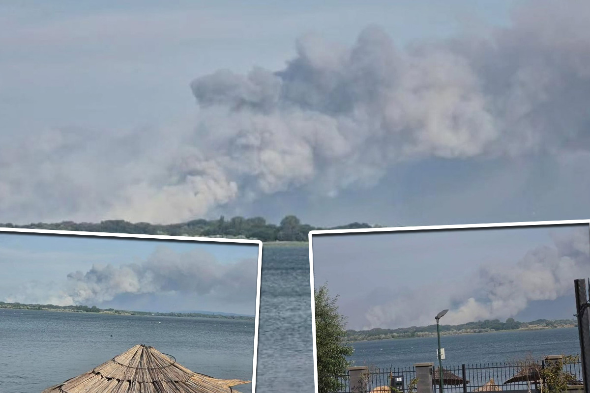 Gust dim se podiže do oblaka: Neverovatne fotografije Deliblatske peščare sa OVOG MESTA se šire mrežama