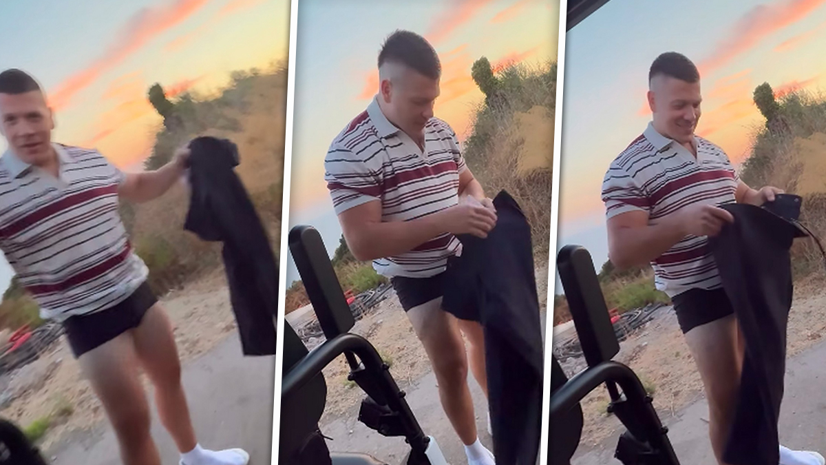 Sloba Radanović usred nedođije ostao u gaćama, a ona sve snimila: Pevač u boksericama zamešao kukovima