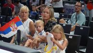 Stigla najvažnija podrška Nikole Jokića u celom životu: Ćerkica sa zastavom Srbije oduševila sve u Areni