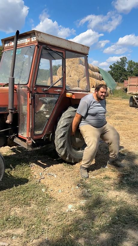 Traktor, Čovek, Snagator