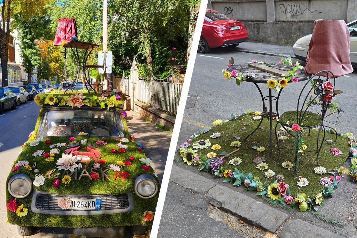 Trabant ukrašen cvećem u srcu Vračara, kog su svi obožavali UKRADEN usred dana: Vlasnici zbunjeni i uplašeni
