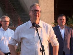 Aleksandar Vučić, Jablanički okrug, Medveđe