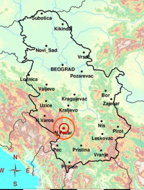 Epicentar zemljotresa