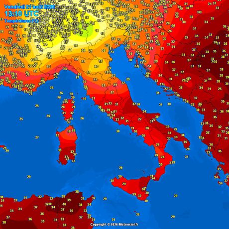 Trenutne temperature vazduha