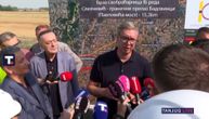 Predsednik Vučić u Bogatiću: Obilazi radove na brzoj saobraćajnici Slepčević-Badovinci, rok do Svetog Nikole