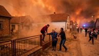 Dvorišta puna dima, ljudi skaču preko ograde da SPASU ŽIVU GLAVU: Najstrašniji snimak kod Deliblatske peščare