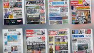 NASLOVNE STRANE SUTRAŠNJIH NOVINA: Prelistavanje štampe za subotu, 22. avgust 2026. godine