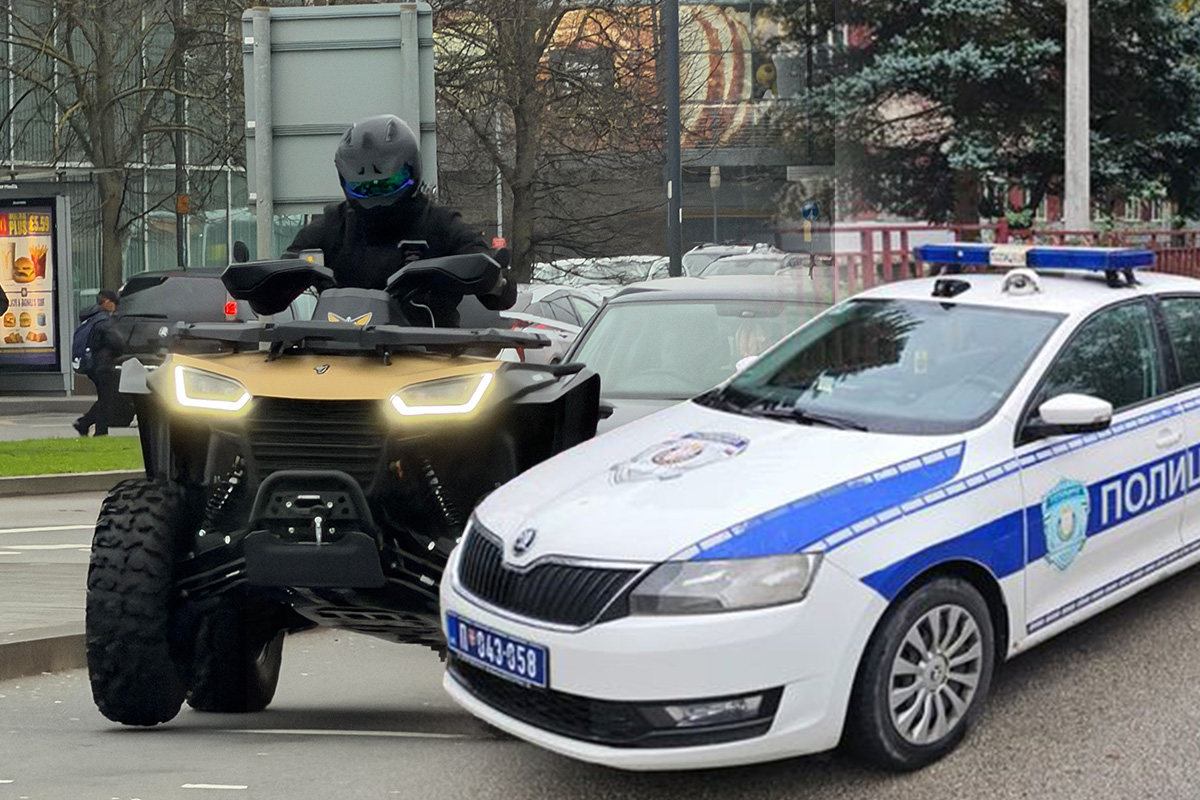 Smeju li kvadovi sa zelenim tablicama po gradu? MUP za Telegraf otkriva pravila, kazne i ko sme da ih vozi