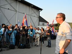 Aleksandar Vučić, Jablanički okrug, Lebane, Poseta