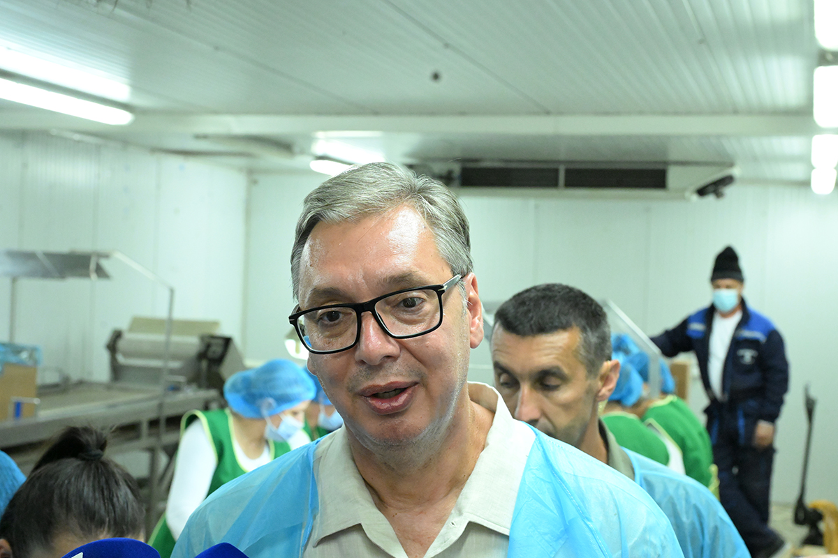 Vučić: Spas bi bio da se u Medveđu, Bojnik i Lebane dovede po jedna fabrika