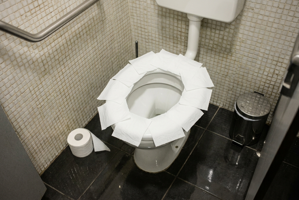 Oblaganje daske toalet-papirom čuva zdravlje ILI pravi belaj: Mora se i u javni WC, ali da li je tamo čisto