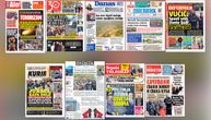 NASLOVNE STRANE SUTRAŠNJIH NOVINA: Prelistavanje štampe za ponedeljak, 24. avgust 2026. godine