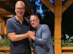 Aleksandar Vučić, Žan Klod Van Dam