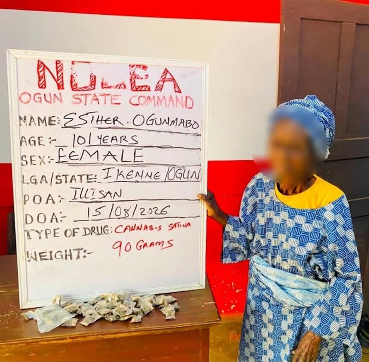NEVIĐENA SCENA U NIGERIJI: Prabaka (101) uhapšena zbog prodaje droge