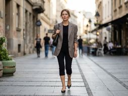 Šetnja, pantalone, sako