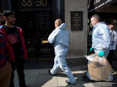 Uviđaj posle pljačke Hatton Garden Safe Deposita