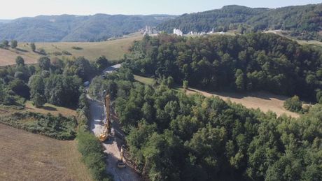 Deonica kod Bajine Bašte - radovi