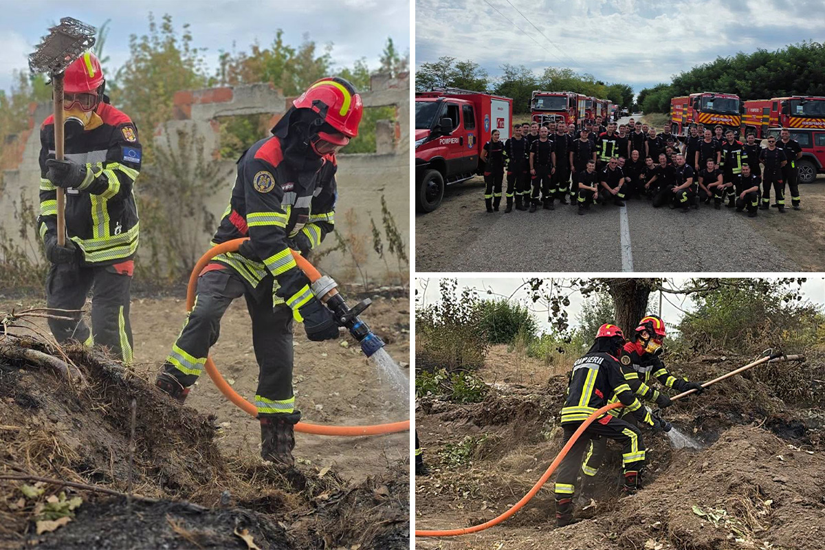HVALA, komšije! Ovako rumunski vatrogasci rame uz rame sa našim herojima danonoćno brane srpska sela od požara