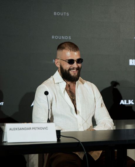 Veljko Ražnatović, Balkan Boxing 11, konferencija za medije