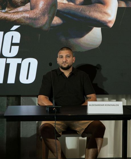 Aleksandar Konovalov, Balkan Boxing 11, konferencija za medije
