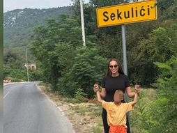 Goga Sekulić sa sinom