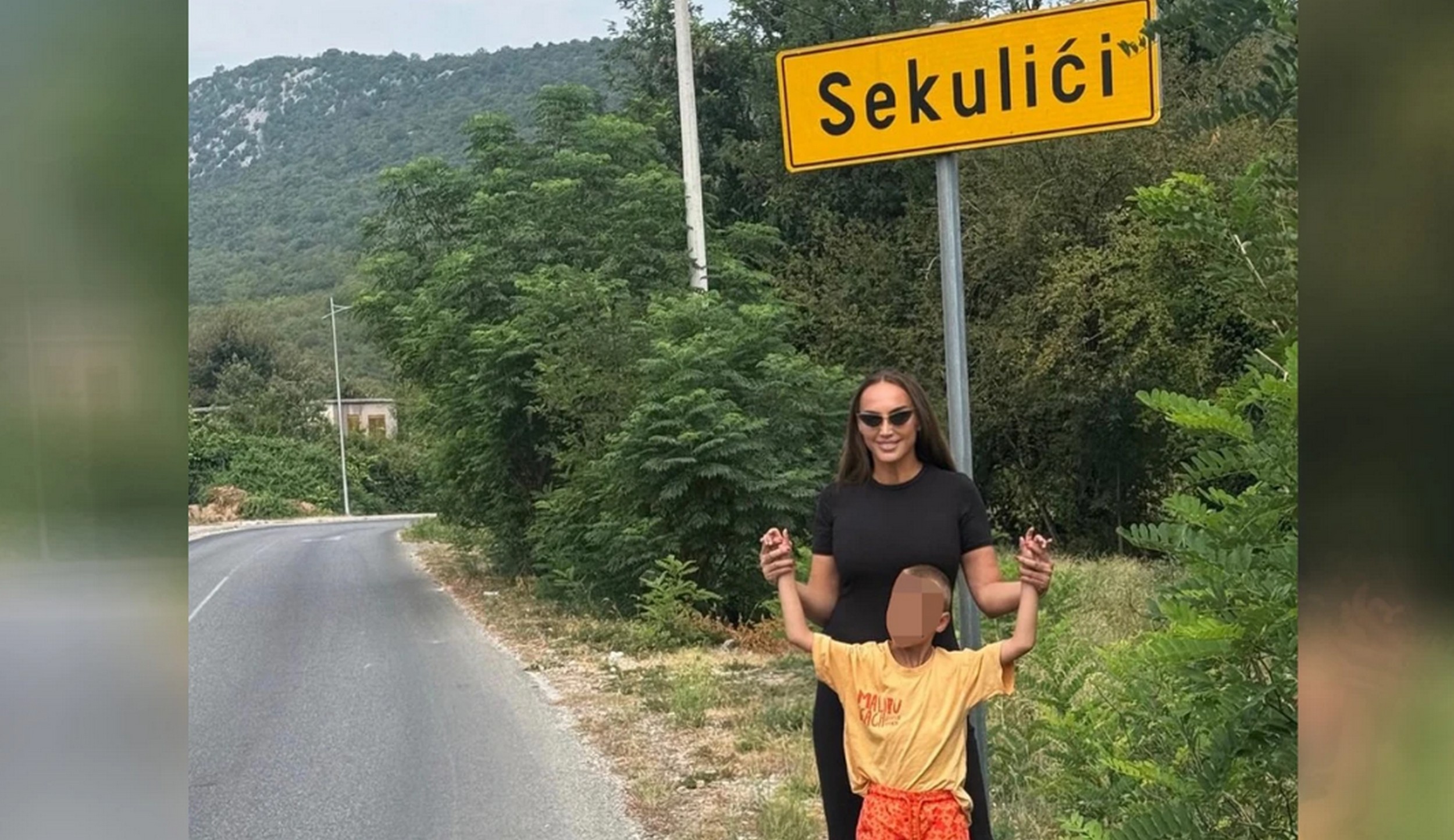 "Ništa lepše od rodnog kraja" Pevačica odvela sina na dedovinu, pa pokazala rodno selo: Ovako uživa na moru