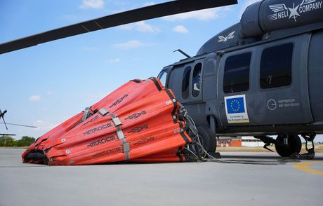 MUP Srbije, Helikopterska Jedinica, Slovačka, Požari