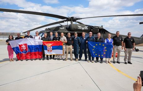 MUP Srbije, Helikopterska Jedinica, Slovačka, Požari