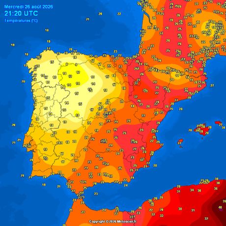 Trenutne temperature vazduha