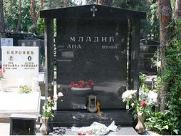 Ana Mladić, grob
