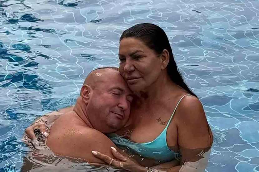 Đani objavio hit fotku iz bazena! Zaspao na Slađinim grudima, svi gledaju u razliku u visini