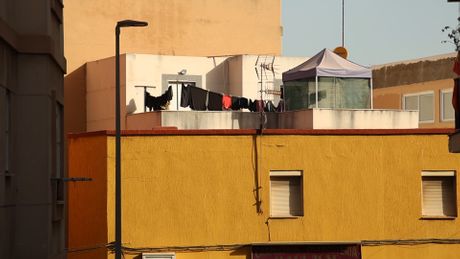 MIgranti, Grad, Telegraf u Seuti, Seut, Seuta, Španija, Migranti, Maroko, lep grad  Seuta