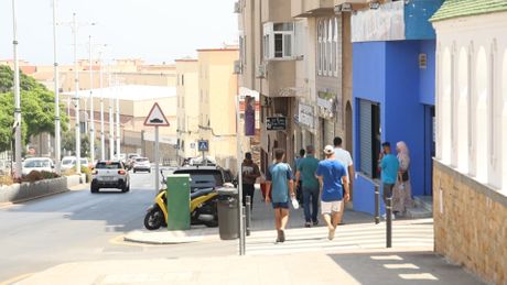 MIgranti, Grad, Telegraf u Seuti, Seut, Seuta, Španija, Migranti, Maroko