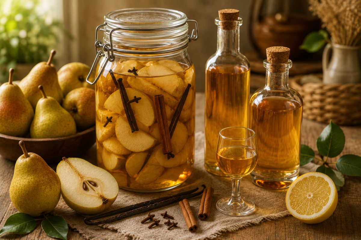 Ne bacajte zrele kruške: Od 1 kilograma napravite domaći liker koji miriše na vanilu i cimet